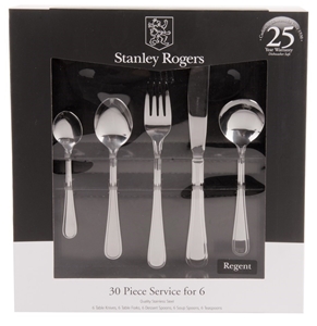 Stanley Rogers 30 Piece Cutlery Set - Re