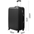 3 Pcs Hard Shell Travel Luggage Set Black