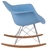 2 x Eames RAR Replica Rocker Chairs - Blue