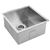 Stainless Steel Kitchen/Laundry Sink 1.2 mm Thick 440 x 440 mm
