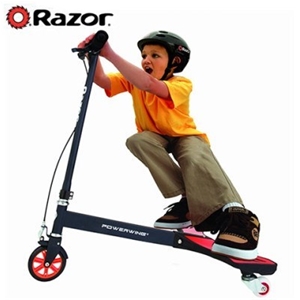 Razor PowerWing Caster Scooter - Black/R