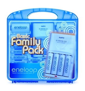 Sanyo Eneloop Family Pack