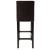 2 x In & Out Madera Bar Stools - Chocolate