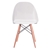 2 x Volta Dining Chairs - Clear/White