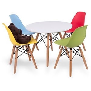 5-Piece Kids Replica Eames Setting with 