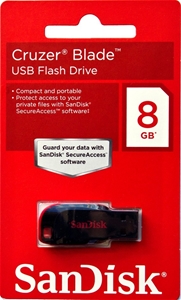 SDZ50-008G-B35 SanDisk 8GB USB Cruzer Bl