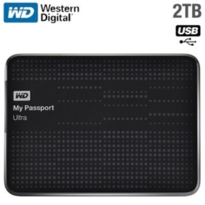 WD My Passport Ultra 2TB USB 3.0 HDD - B