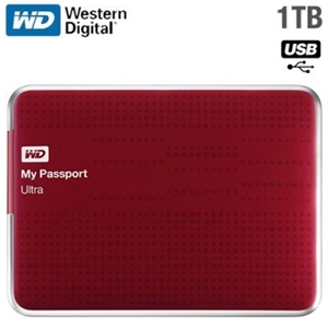 WD My Passport Ultra 1TB USB 3.0 HDD - R