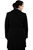 T8 Corporate Ladies Longline 5 Button Trench Coat (Black) - RRP $229