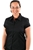T8 Corporate Ladies Cap Sleeve Shirt (Black) - RRP $69