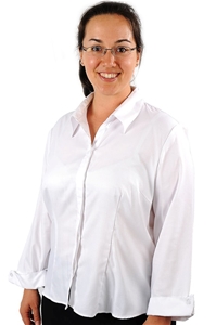 T8 Corporate Ladies 3/4 Sleeve Shirt (Wh