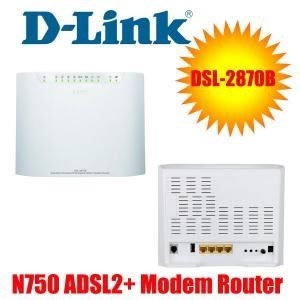 D-link N750 Dual Band Wireless ADSL2+ Mo