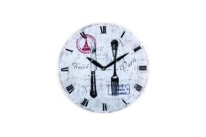 Paris Cutlery Wall Clock 29cm