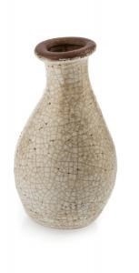 Ceramic Rustic Bottle Vase large Oval