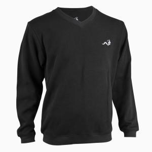 Woodworm Long Sleeve Cotton Golf Sweater