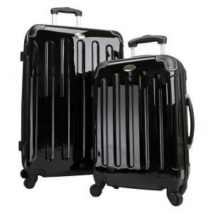 Swiss Case 4 Wheel Hard 2Pc Suitcase Set