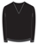 T8 Corporate Mens Slim Fit V-Neck Sweater (Black) - RRP $89