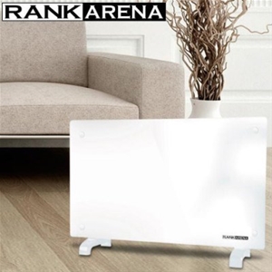 Rank Arena Glass Panel Heater 2000W - Wh
