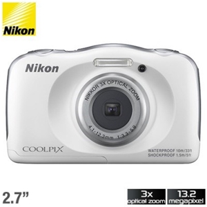Nikon COOLPIX S33 13.2MP Digital Camera 