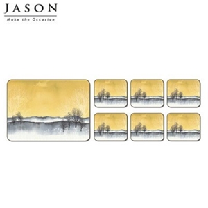 Jason Set of 6 Coasters - Winter Trees
