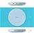 iLuv SmartShaker Bluetooth Bed Alarm Shaker - Blue
