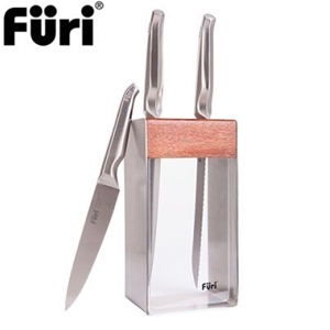Furi Pro Stainless Steel Block 4 Piece K